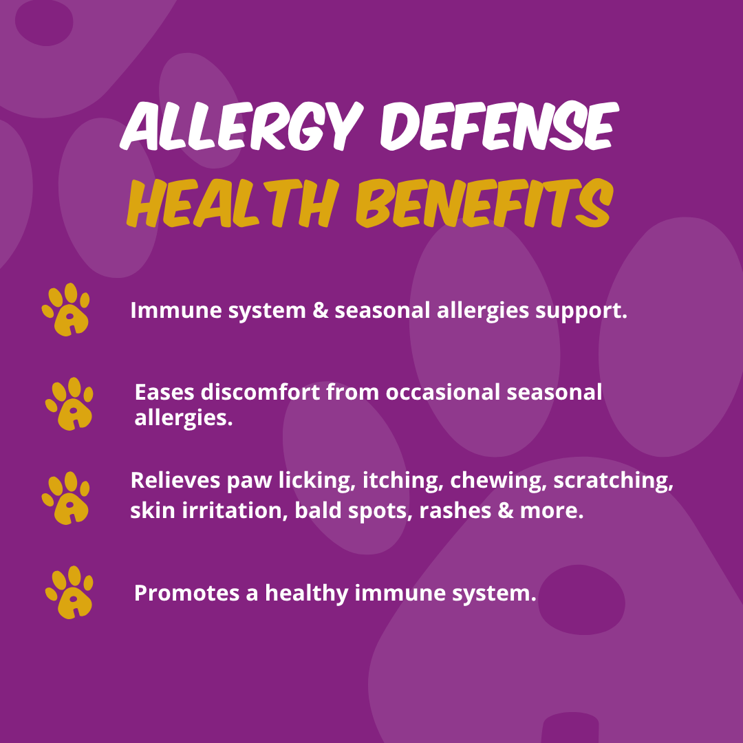 Allergy Defense Dog Supplement 120 Chews