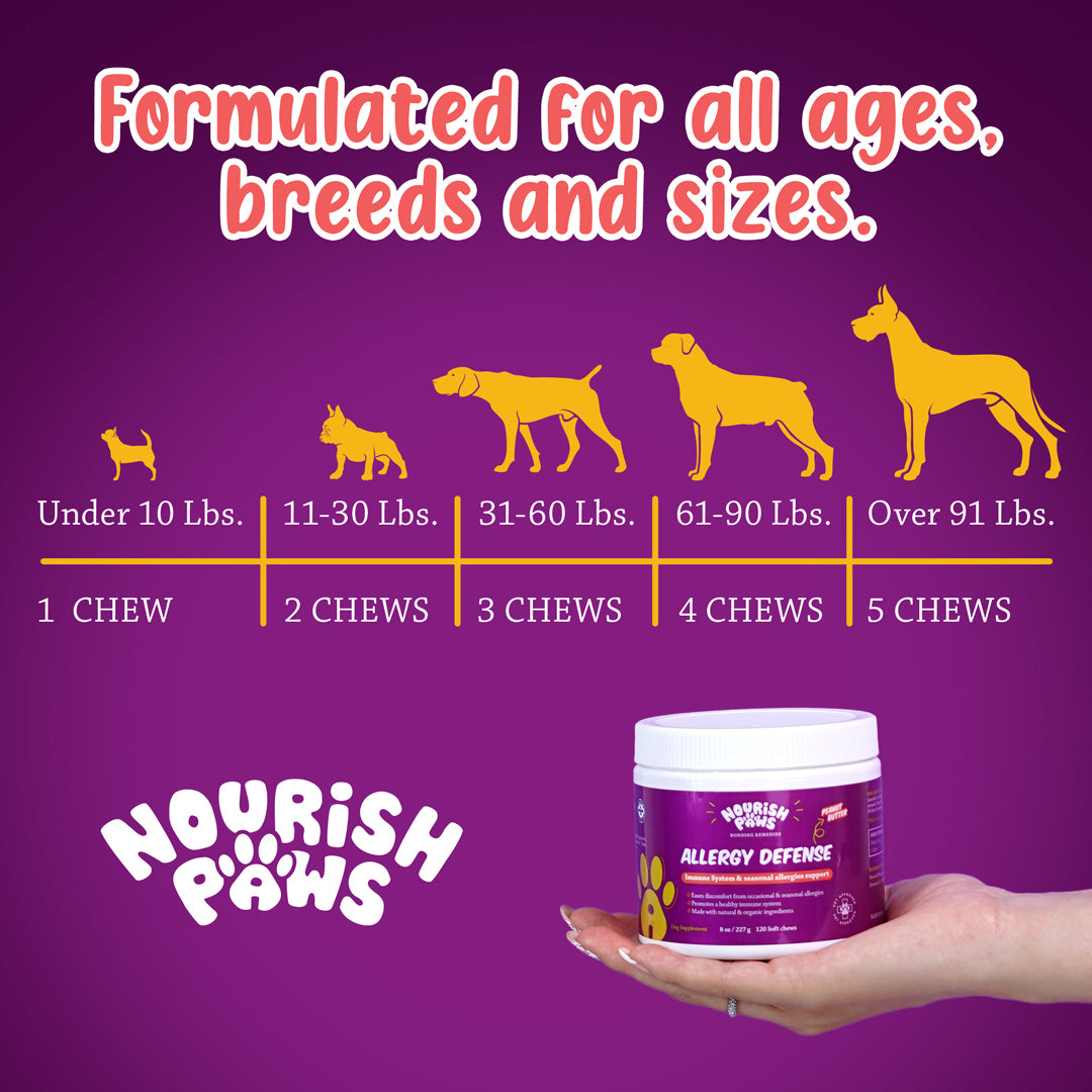 Allergy Defense Dog Supplement 120 Chews