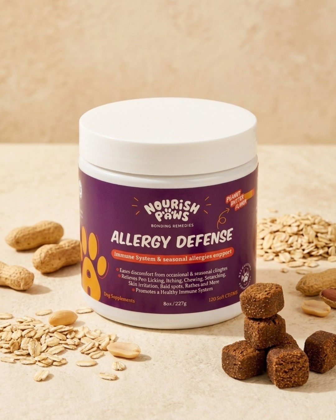 Allergy Defense Dog Supplement 120 Chews